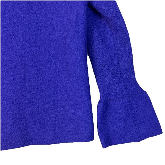 Beyond Threads Cardigan Womens L Alpaca Wool Purple Open Front Lagenlook Classy - Picture 3 of 10